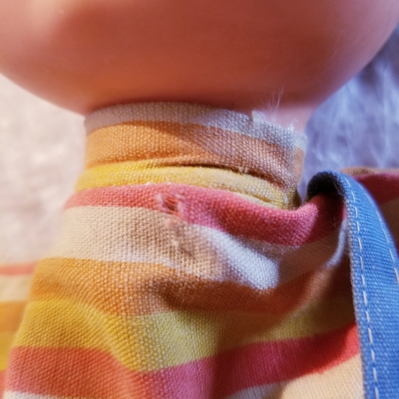 1970 Baby Beans Doll Boy Blue Overalls and Hat Mattel Vintage TLC - Picture 10 of 14